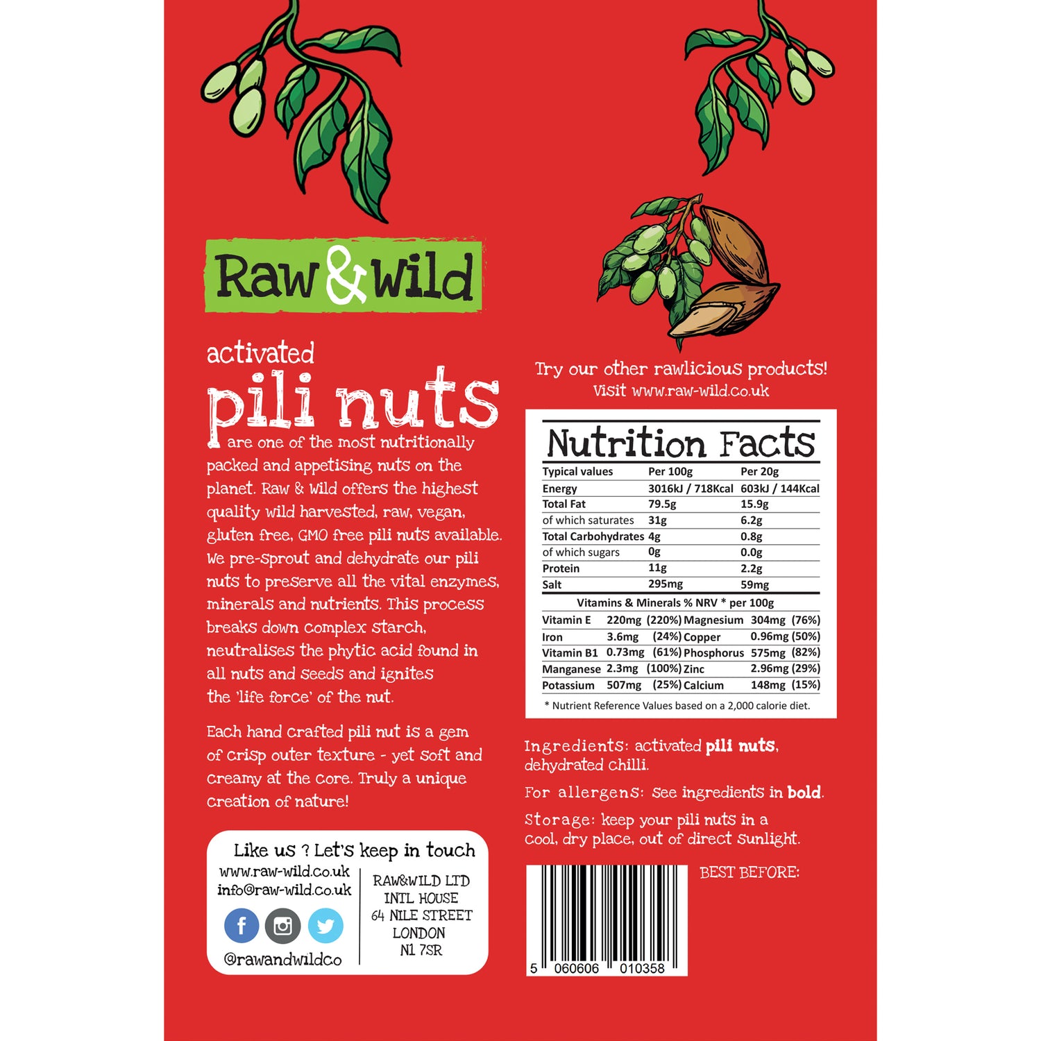 Chilli Pili Nuts