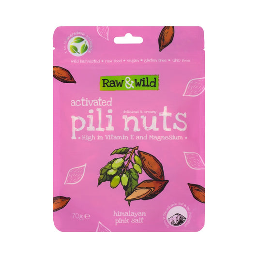 Activated Himalayan Pink Salt Pili Nuts - 70g