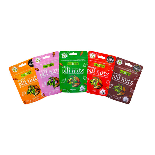 Activated Pili Nuts Snack Pack Bundle